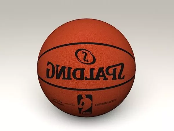 Nba Spalding Basketball 3d model Nba Spalding Basketball 3d model