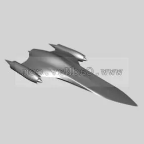 Scifi Naboo Ship 3d model