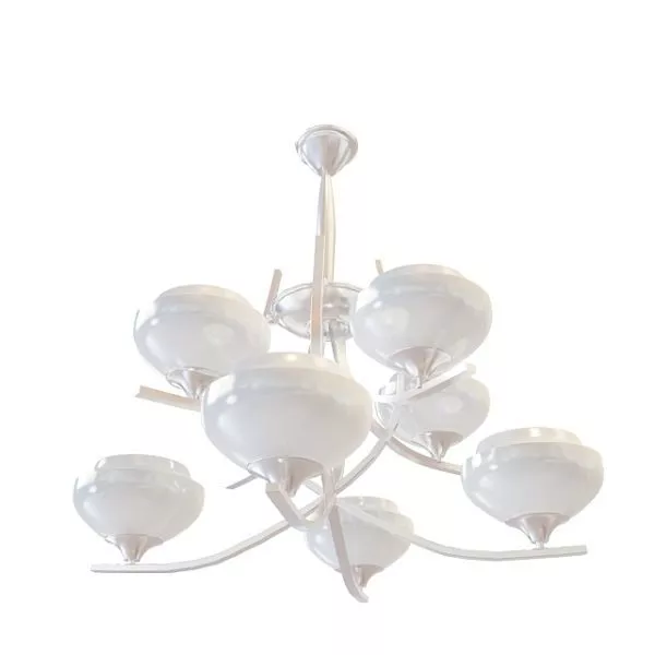 Home Antique 8-arm Chandelier 3d model Home Antique 8-arm Chandelier 3d model