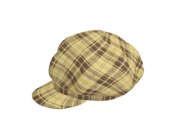 Pilot Hat With Man Head 3d model