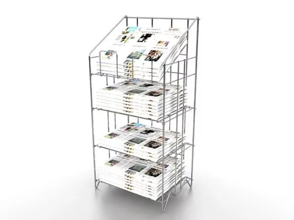 Newspaper Stack 3d model