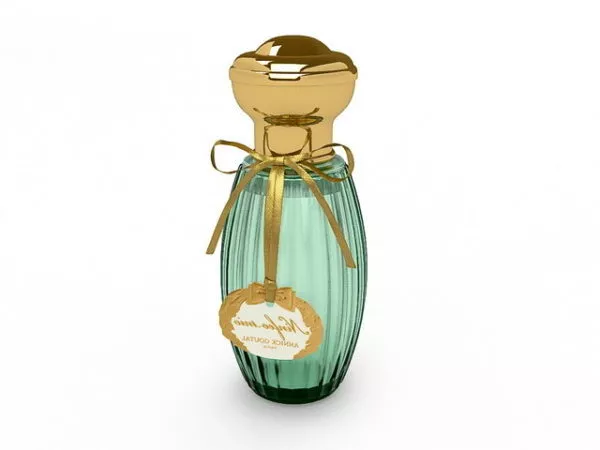 Set Of Perfume Dior Bottles 3d model