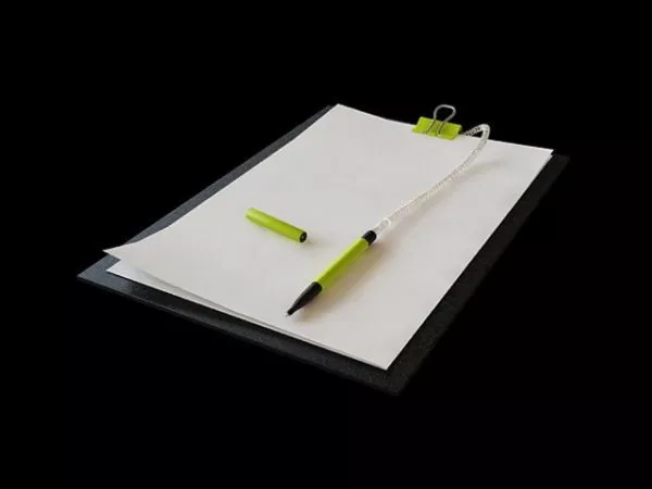 Office Notepad With Pen 3d model Office Notepad With Pen 3d model