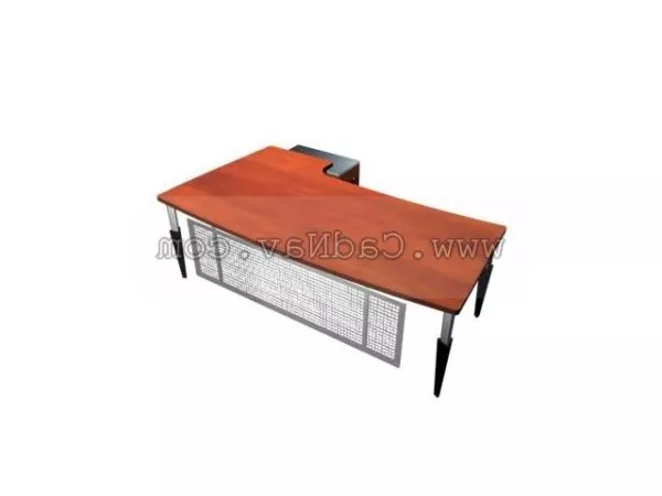Pc Computer Chrome Case 3d model