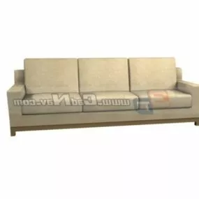 Office Furniture Fabric Sofa 3d model