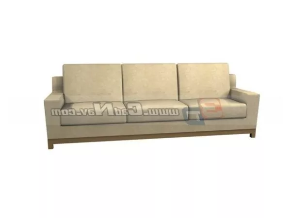 Office Furniture Fabric Sofa 3d model Office Furniture Fabric Sofa 3d model