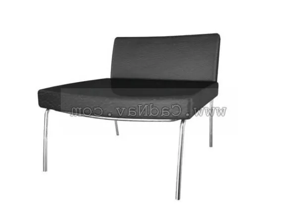 Office Furniture Black Leather Chair 3d model Office Furniture Black Leather Chair 3d model