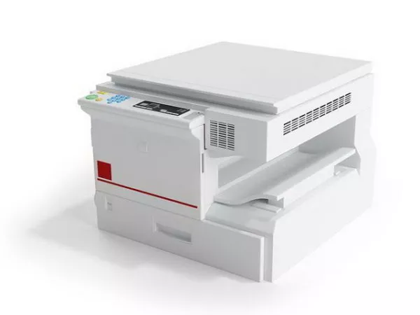 Large Plotter Printer 3d model