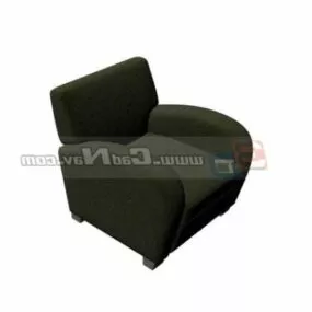 Office Furniture Corner Sofa 3d model