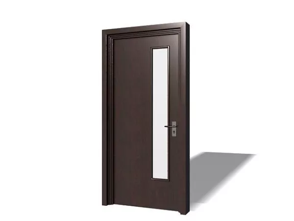 Modern Office Door With Glass 3d model Modern Office Door With Glass 3d model