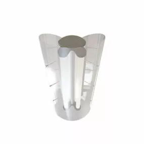 Office Light Fixture 3d model