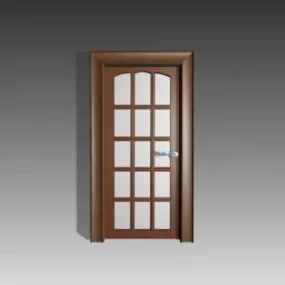 Office Furniture French Doors 3d model