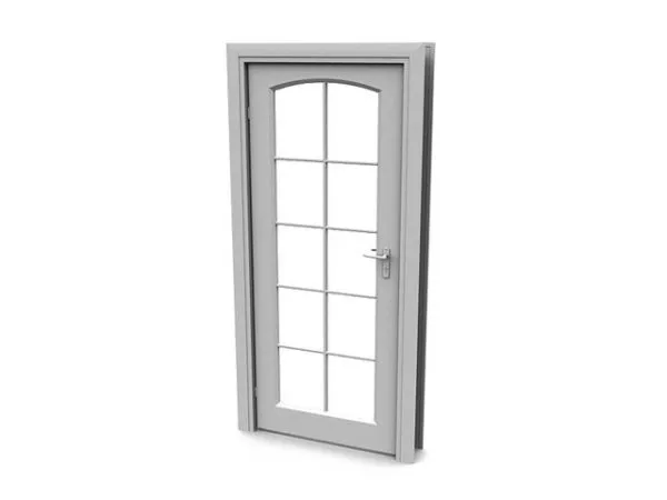 Office Furniture Glass Door 3d model Office Furniture Glass Door 3d model