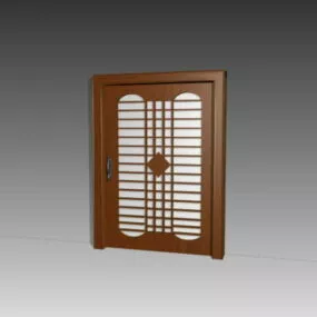 Office Design Meeting Room Door 3d model