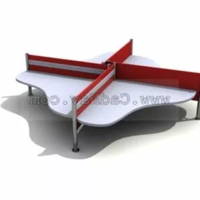 Office Furniture Partition 3d model