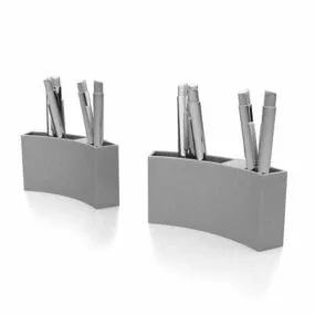 Office Pen Holders 3d model