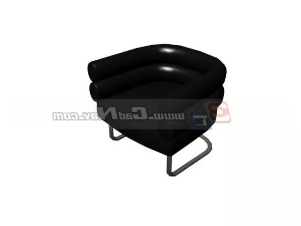 Office Furniture Leather Tub Chair 3d model Office Furniture Leather Tub Chair 3d model