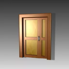 Office Furniture Room Door 3d model