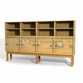 Office Shelf Storage Furniture 3d model