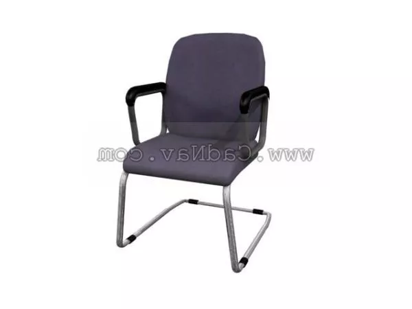Office Furniture Steel Armchair 3d model Office Furniture Steel Armchair 3d model