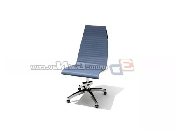 Office Furniture Straight Back Chair 3d model Office Furniture Straight Back Chair 3d model