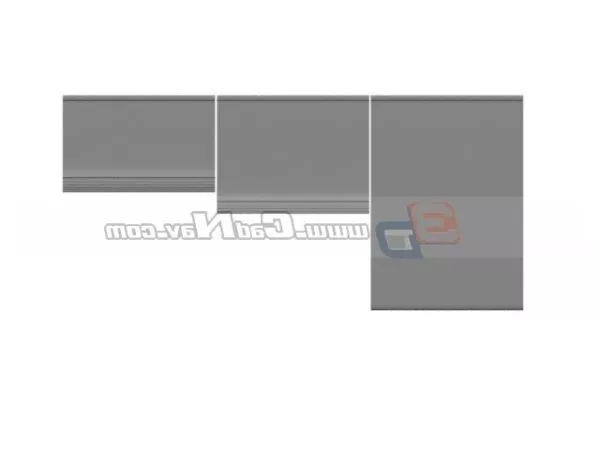 Office Window Curtain Roller Shutter 3d model Office Window Curtain Roller Shutter 3d model