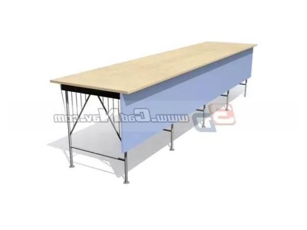 Office Furniture Work Bench 3d model Office Furniture Work Bench 3d model