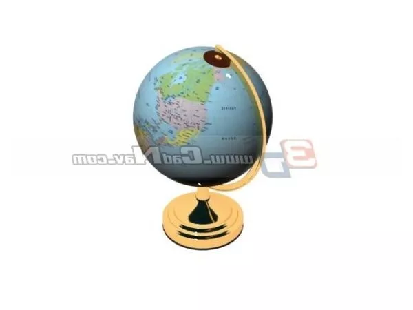 Office Desk Office World Globe 3d model Office Desk Office World Globe 3d model
