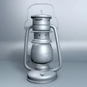 Old Vintage Lantern 3d model