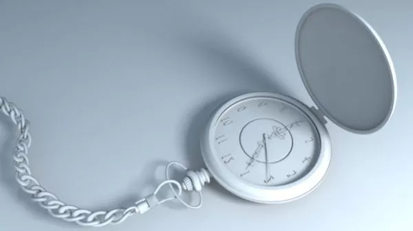 Old Pocket Watch 3d model Old Pocket Watch 3d model
