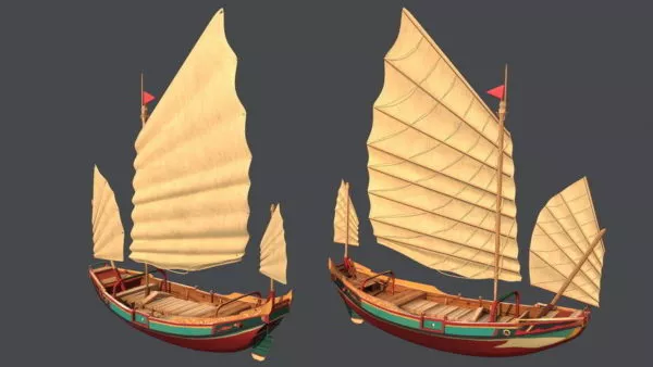 Ancient Sailing Ship 3d model Ancient Sailing Ship 3d model