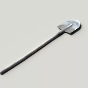 Hand Tools Old Shovel 3d model
