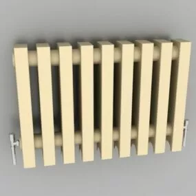 Home Old Radiator 3d model