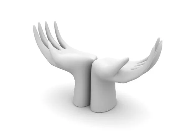 Two Hands Figurines Sculpt 3d model Two Hands Figurines Sculpt 3d model