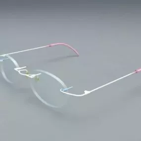 Fashion Optical Glasses 3d model