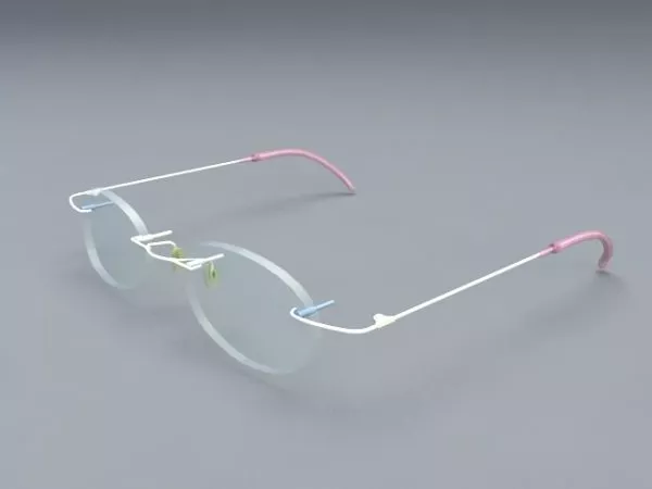 Sunglass Black 3d model