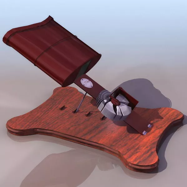 Trumpet Figurine 3d model
