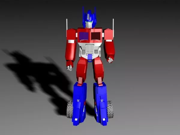 Robot Optimus Prime 3d model Robot Optimus Prime 3d model