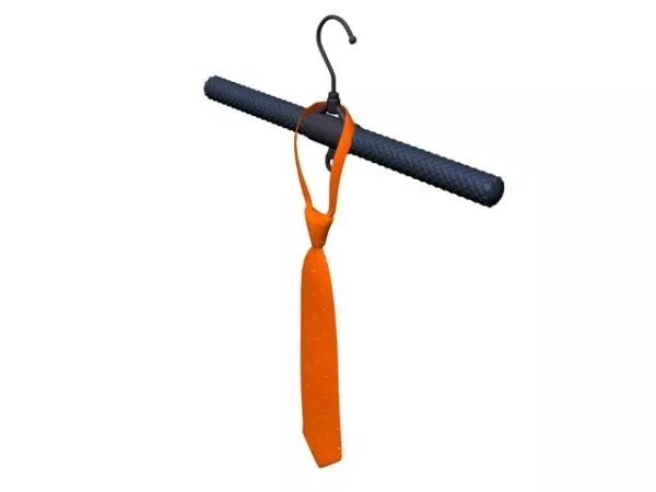 Orange Color Paisley Tie 3d model Orange Color Paisley Tie 3d model