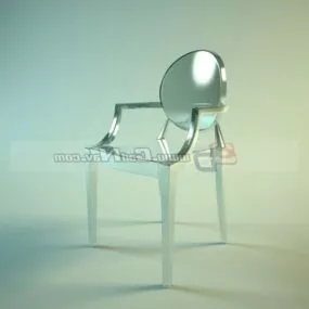 Furniture Organic Arm Chair 3d model