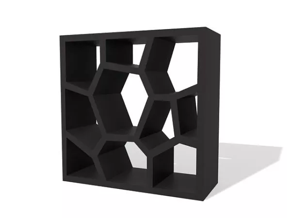Oriental Geometric Decorative Window 3d model Oriental Geometric Decorative Window 3d model