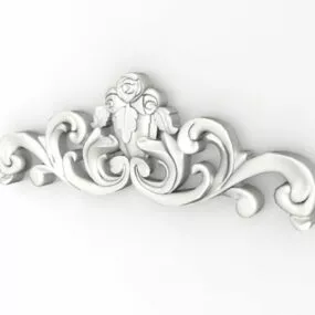 Home Ornamental Plaster Molding 3d model