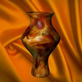 Home Ancient Ornamental Vase 3d model