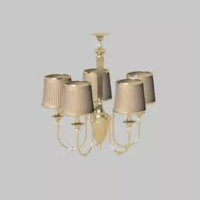 Ornate Chandelier Design 3d model