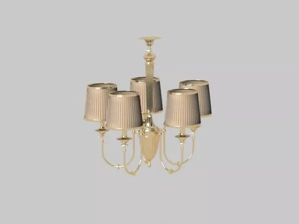 Ornate Chandelier Design 3d model Ornate Chandelier Design 3d model