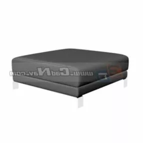 Ottoman Household Stool Furniture 3d model