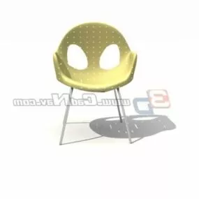 Outdoor Furniture Garden Plastic Chair 3d model