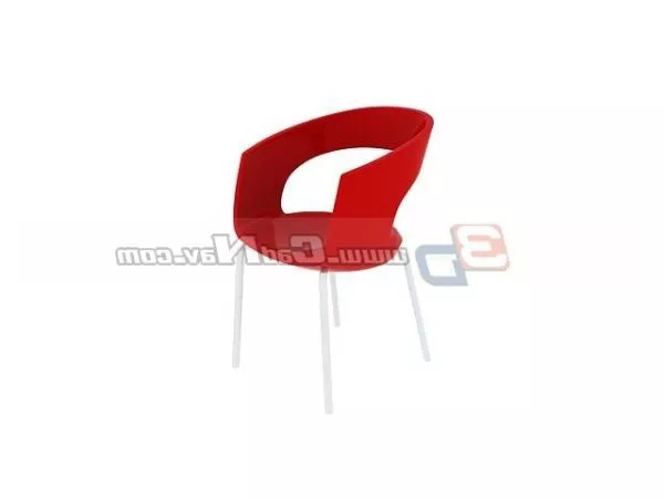 Outdoor Plastic Organic Armchair 3d model Outdoor Plastic Organic Armchair 3d model