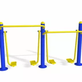 Playground Cardio Walker Equipment 3d model