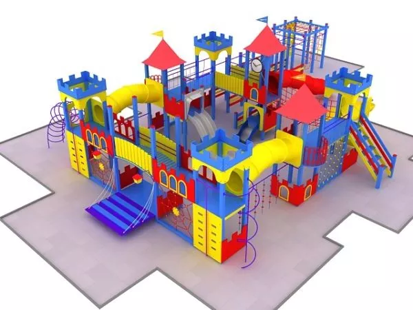Kugelbahn Play Ground 3d model